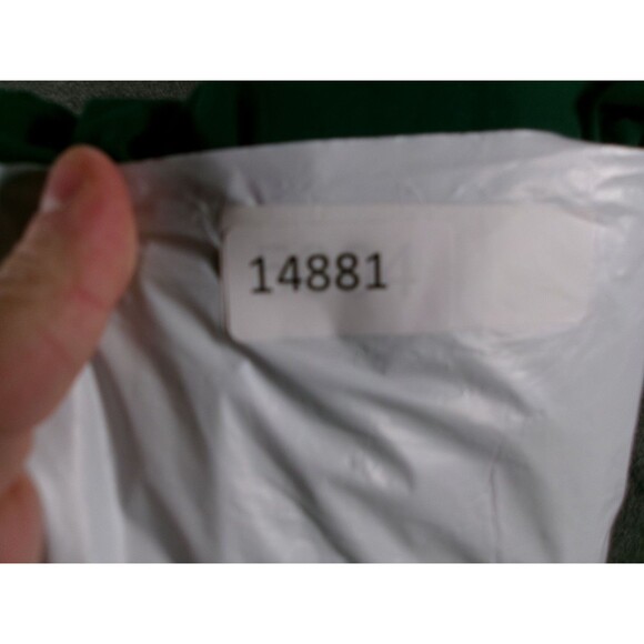 GOMORN Dress Women XL Green Wrap V Neck Smocked Waist Maxi Cap Sleeve Fit - Picture 11 of 11